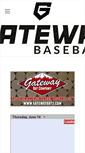 Mobile Screenshot of gatewayball.com